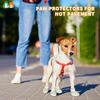 Dog Shoes for Hot Summer Pavement,Dogs Shoes,Waterproof Dog Boots & Paw Protectors,Non-Slip Dogs Rain Booties,Easy Clean Sandals