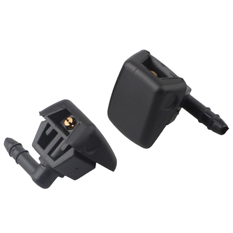 Replacement Nozzle Front Washer Jet Car Wash 2-Piece Set OE Part Number 6438J0 Direct Replacement Easy tallation For Doblo