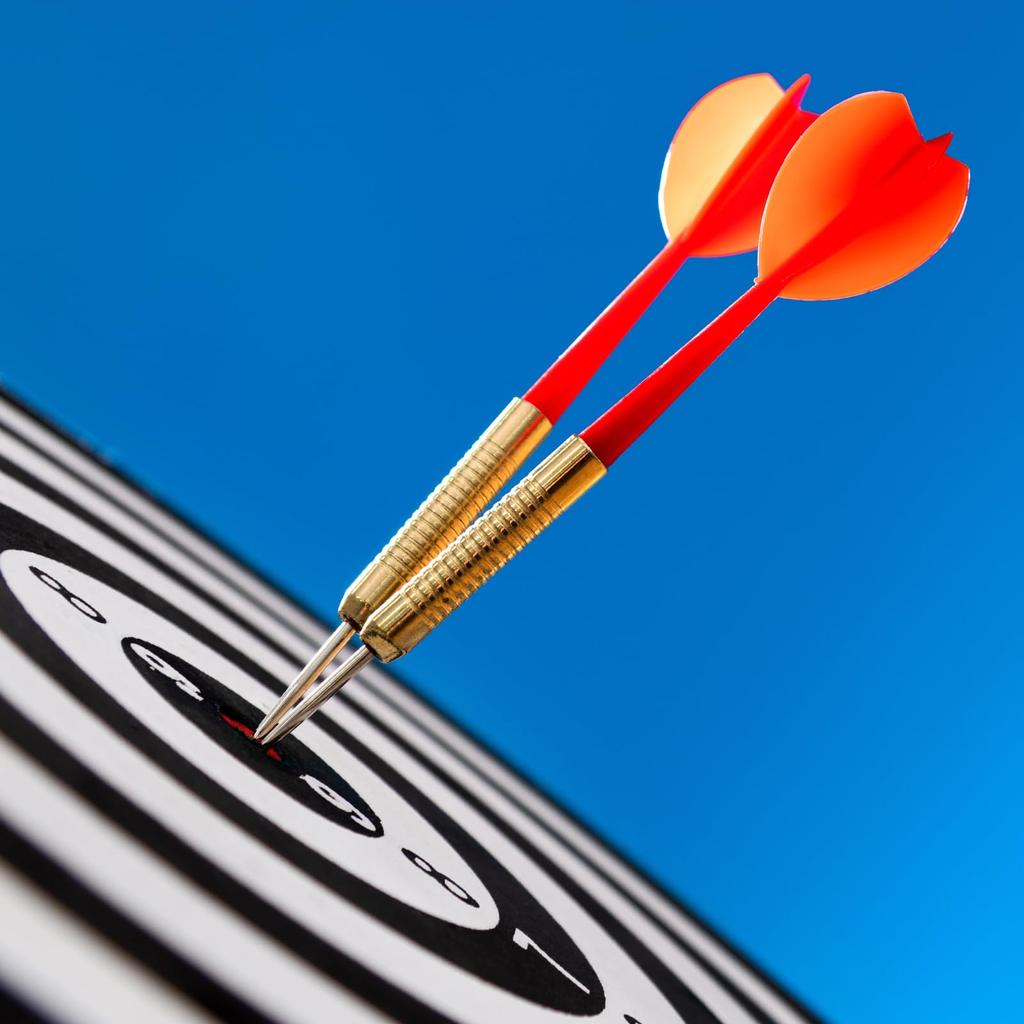 YOKIVE 3-piece set dart shafts aluminum medium 2BA screw dart stems replacement parts for home club camping (red 35mm)