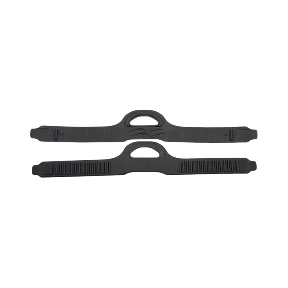 1Pair Fin Flippers Strap with Quick Release Buckles Black Fin Strap TPR Fin Straps Replacement for Underwater Diving Swimming