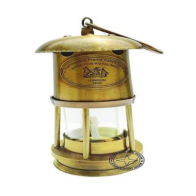 Messing Tischlaterne Glas Öllampe Heimtextilien (7 Zoll) Am besten für Geschenkartikel