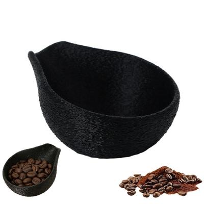 Kaffee Dosierbecher Tee Aufbewahrungstablett Easy Grip Tablett Kunststoff Kaffee Messbecher Fassungsvermögen 20-25g Bohnen Einzel