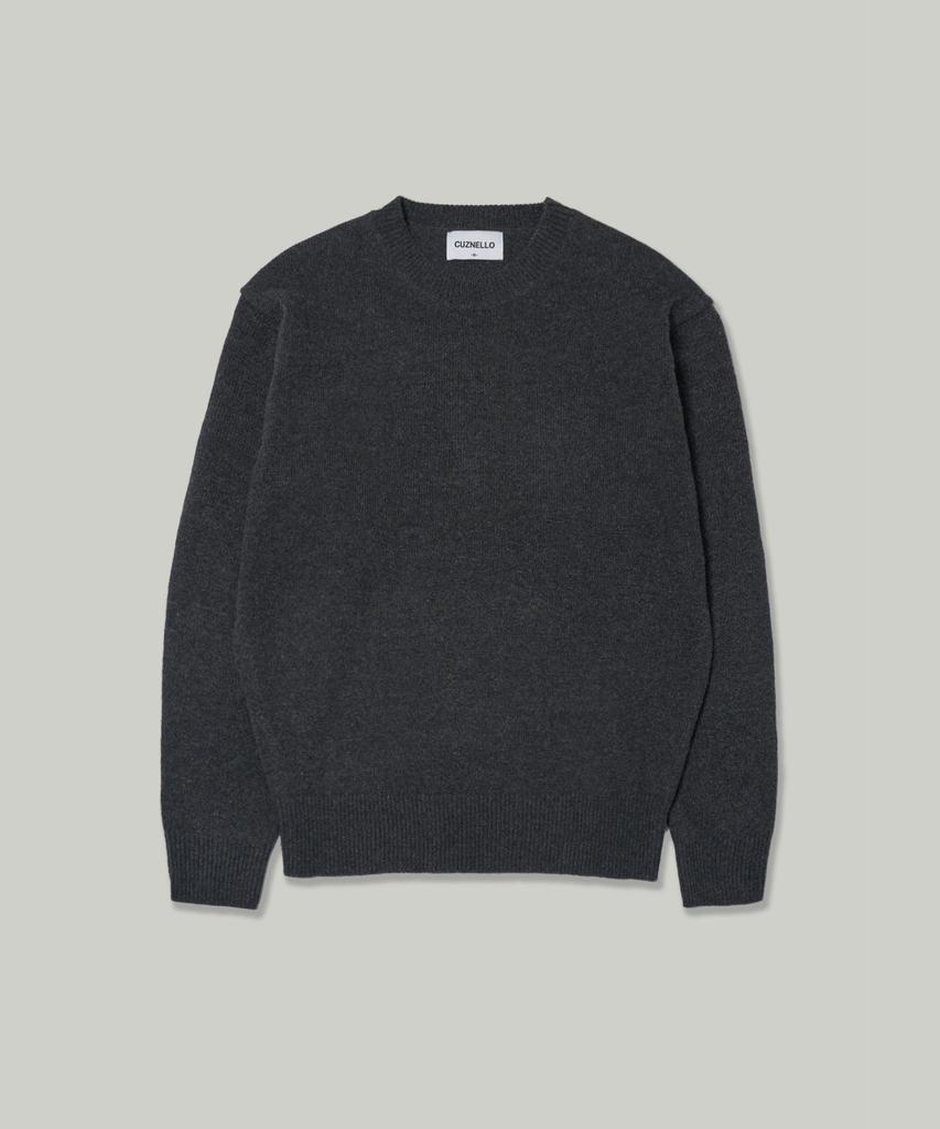 CUZNELLO Formal Round Knit_Charcoal
