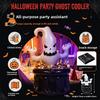 Ghost Inflatable Ice Cooler With Pvc Material For Halloween Indoor Outdoor Use