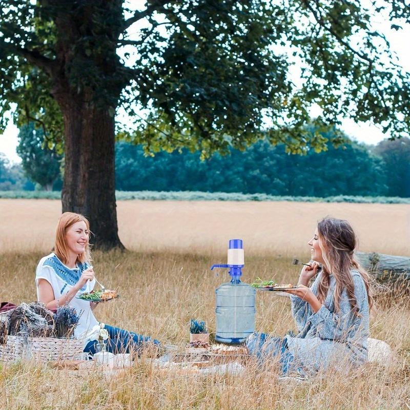 Manual Water Dispenser Pump for 3 & 5 Gallon Bottles - Portable Hand-Operated Water Pumping Device, BPA-Free, No Battery or Electricity Needed