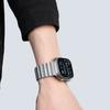 Luxury Stainless Steel Ocean Strap for Apple Watch Ultra Bands 49 46 45 44 42mm Magnetic Metal Wristband for iWatch S11 10 9 8 7