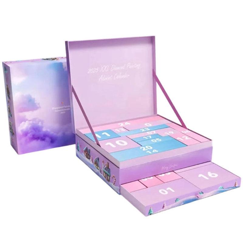 Diamond Painting Advent Calendar 2025 Christmas Countdown Kit W/ 24 Designs