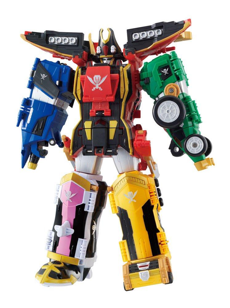 Kaizoku Sentai Gokaiger Pirate Combination DX Gokaioh Majidragon Set [Bandai] &