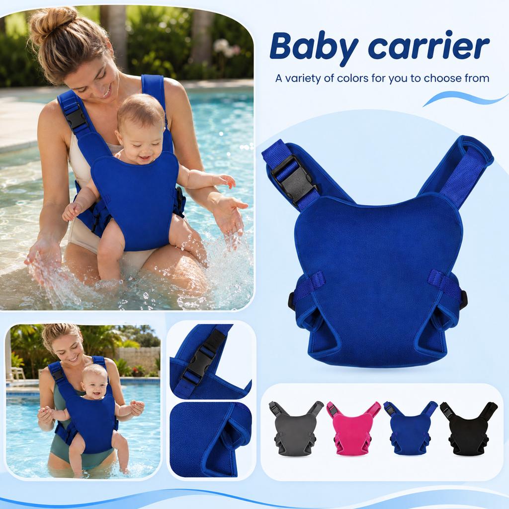 Baby Swimming Harness Adjustable Dual Shoulder Straps Water Land Use Infant Float Support Safety Vest for Toddlers and Babies
