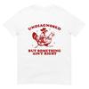 Undiagnosed But Something Aint Right Funny Raccoon Chicken TShirt