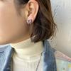 Butterfly Motif Earrings SAMA1519 XV [Anna Sui]