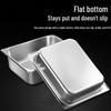 Sainterdon Stainless Steel Rectangular Gastronorm Food Pans and Lids
