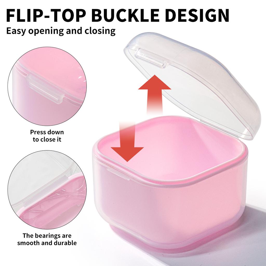 Portable Nail Polishing Grinding Head Disinfection Box Nail Art Drilling Head Disinfection Box Manicure Sterilization Tool