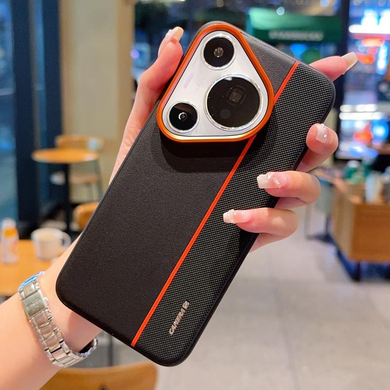 For Huawei Pura 70 Pro Plus Ultra Case Individual Metal Keys Different Leather Textures Good Grip Trendy Case Cover