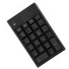 Number Pad 2.4GHz Wireless 22 Keys Delay Free Portable Black USB Numeric Keypad for Laptop