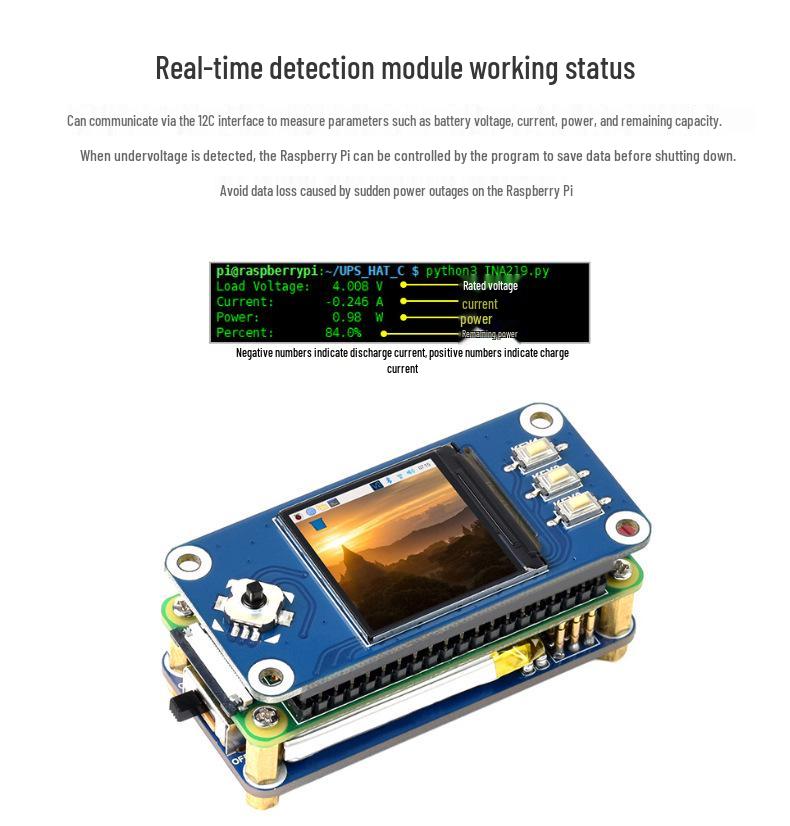 MicroSnow Raspberry Pi Zero UPS Battery Module: Charge & Use Simultaneously
