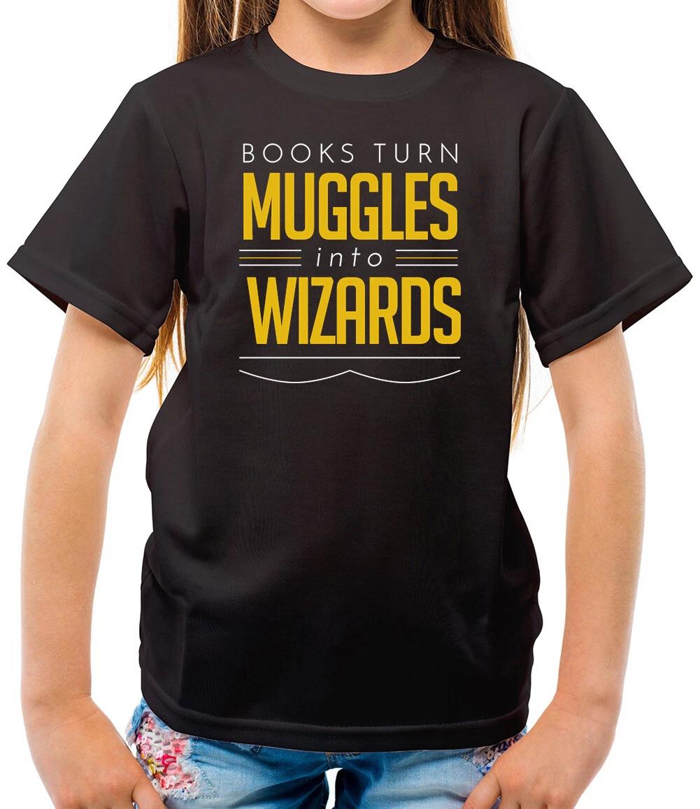 

Books Turn Muggles Into Wizzards - Kids T-Shirt - Wizard - Film - Potter 100
