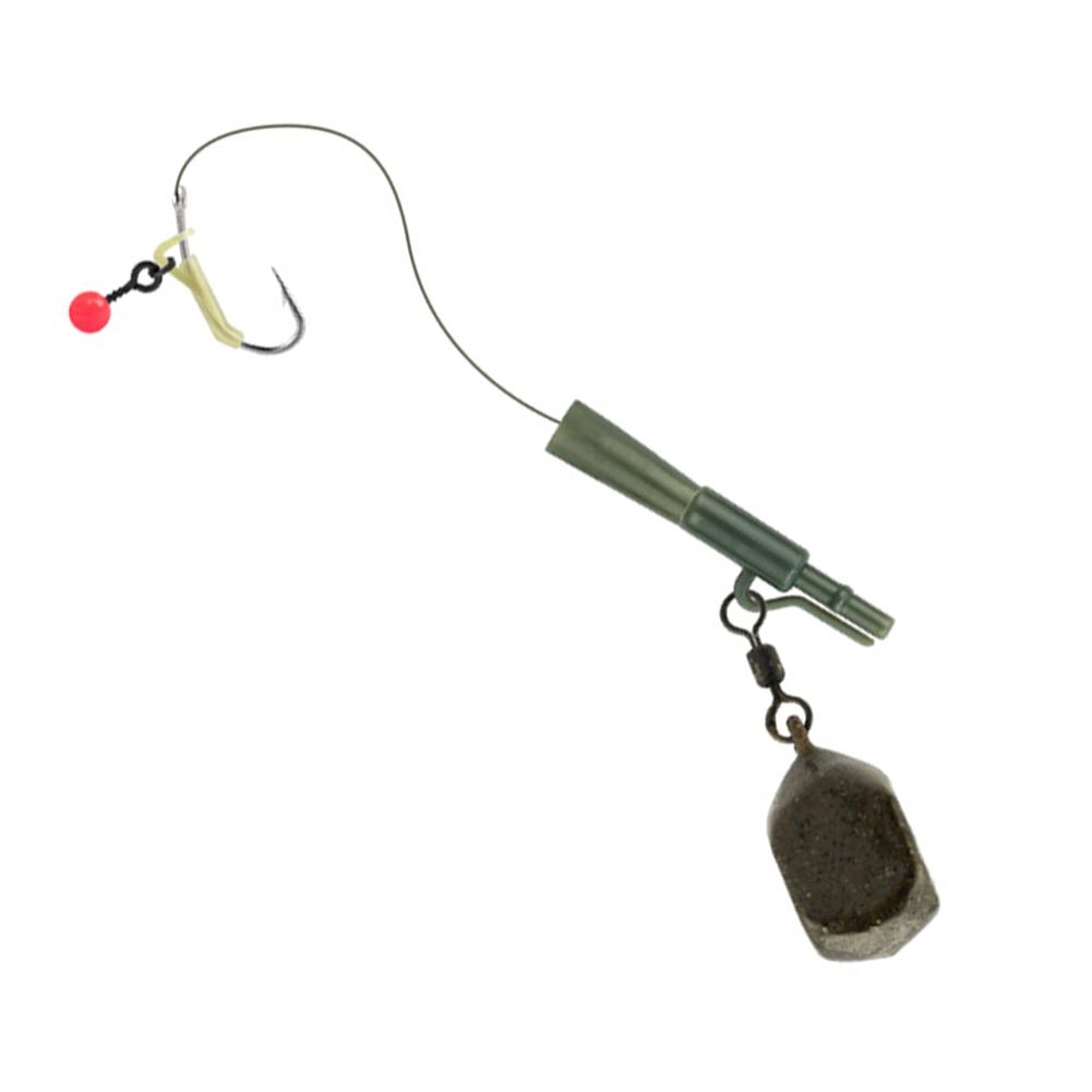 217Pcs Carp Fishing Accessories Clip Quick Change Snap Swivel Tail Sleeves Carp Fishing Accessories Set for Carp Rig