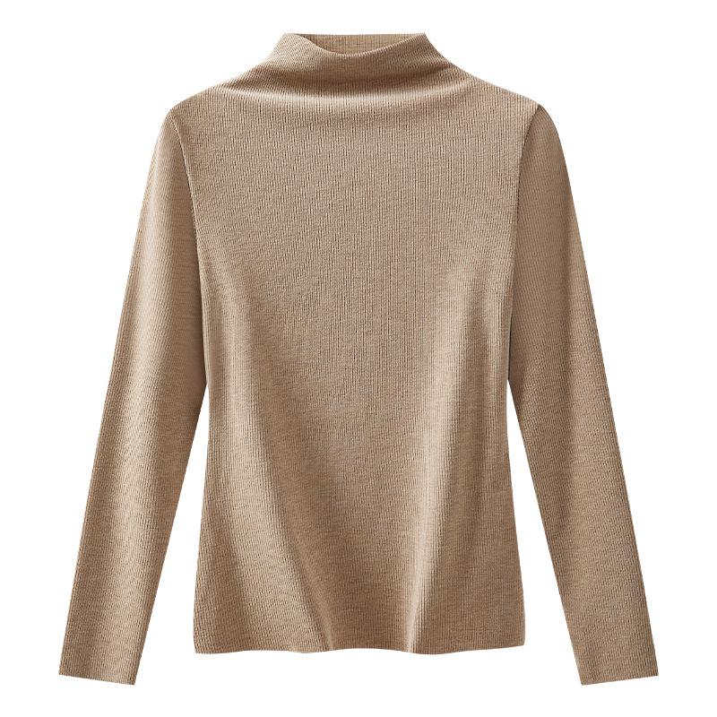 Seamless High-Neck Slim Fit Women's Autumn/Winter Warm Base Layer Innerwear