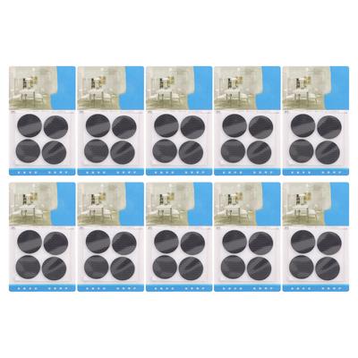 40Pcs Chair Leg Pads Round Thickened Non Slip Noiseless EVA Foam for Floor Furniture