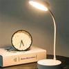 Table Lamp USB Plug Rechargeable Desk Lamp Bed Reading Book Night Light LED 3 Modes Dimming Eye Protection Light Bedside Lamp