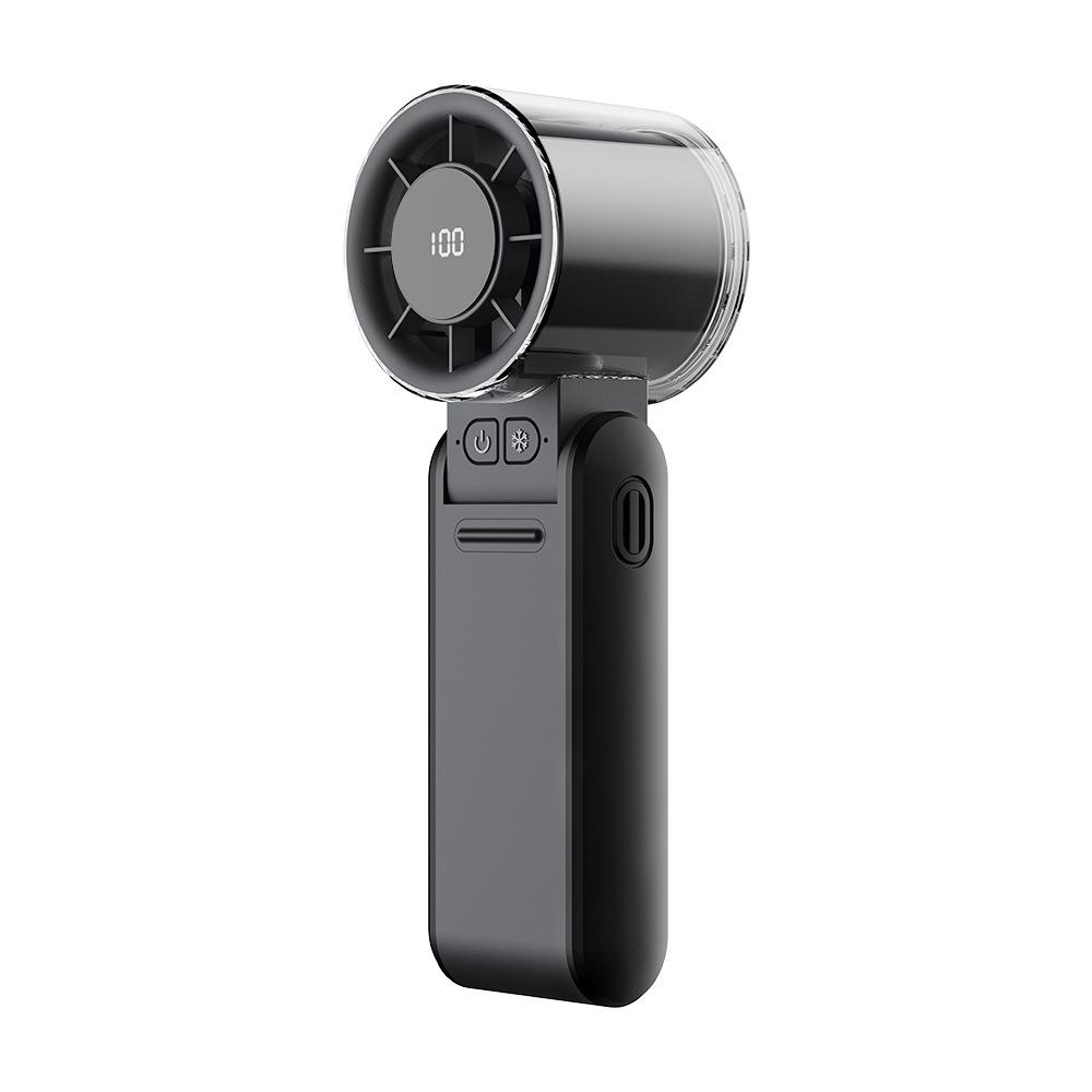 

Portable High-Speed Mini Handheld Fan with Ice Pack and Foldable Design 58*53*170mm