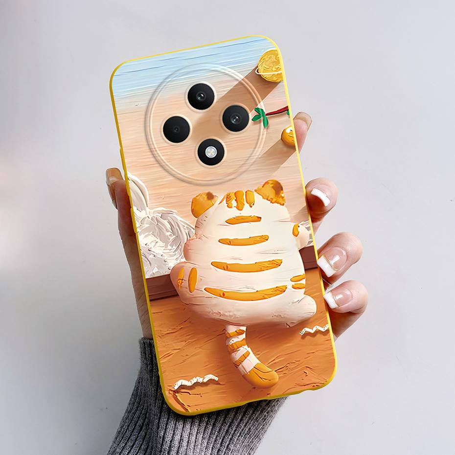 For OPPO Reno 12 FS 5G Case Bear Frog Silicone Soft Phone Cover for Oppo Reno 12 F Cases Reno12 FS Reno12FS 12 F 12F 12FS 4G 5G