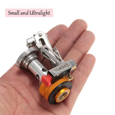 Mini Pocket Outdoor Gas Butane Propane Canister Camp Stove Burner Portable