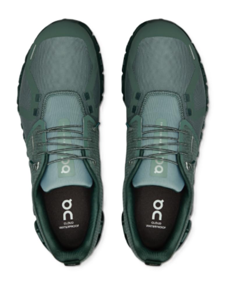 On Cloud 6 Waterproof Sneaker Size cm Men's Boots, Green, 28.0
