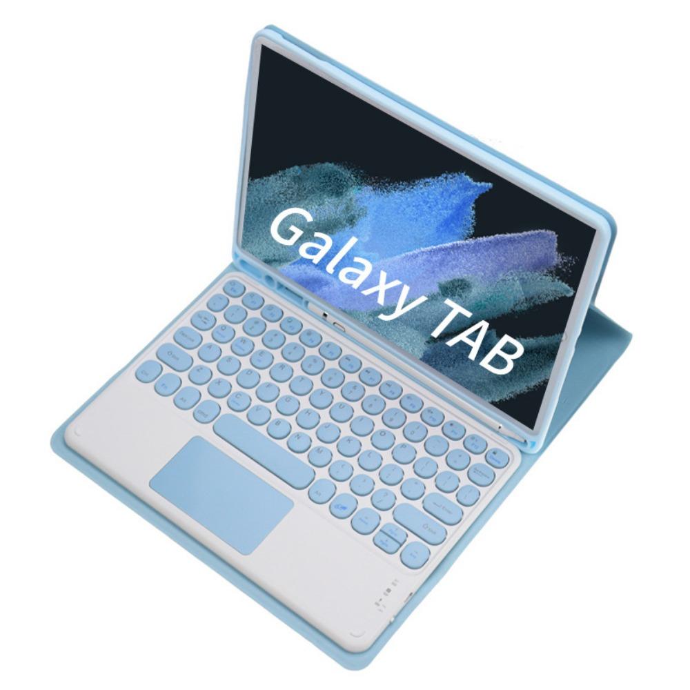 

Кожаный чехол-клавиатура для планшета Samsung S9 A9+ с Bluetooth-тач-клавиатурой и мышью Galaxy Tab S9