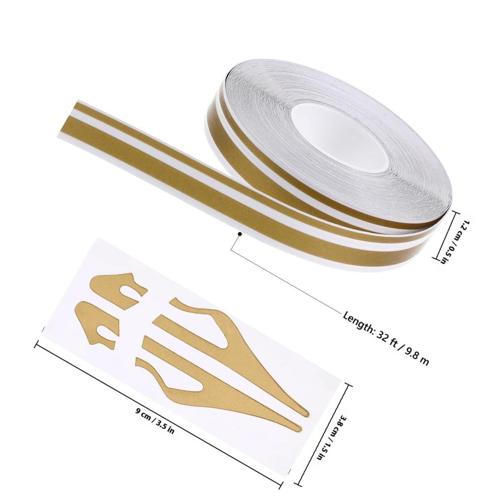 FUNOMOCYA Car Body Tack Sticker Waterproof Pinstripe Tape Car Body