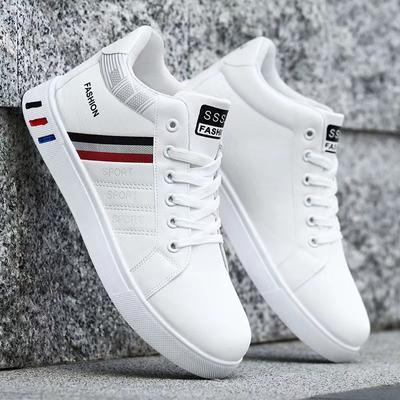 White Vulcanized Slip New Men's Boots Flat Breathable High Top Shoes for Men Sneakers Men's Casual Shoes Masculino Chaussures