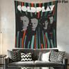 Coldplay  POSTER Wall Tapestry Aesthetic Wall Hanging Printed Fabric Blanket Decorative Tapestries for Bedroom Living Room Home Decor