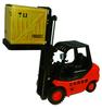 Doyusha 2.4GHz RC Construction Machine 1/20 Mini Forklift, Red, Electric Radio Control