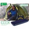 Single Inflatable Mattress For Inflating, Portable, Foldable, Flocked