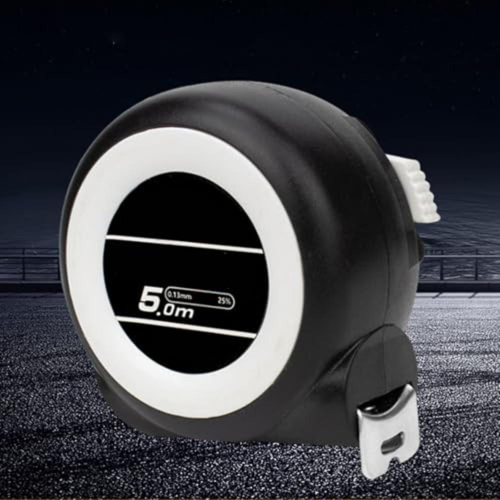 

1pc Stainless Steel Tape Measure Automatic Locking Precision Measurement Tool For Construction Sites Home Renovations