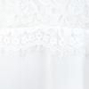 Elegantes Weißes Spitzen-Chiffon-Hochzeitskleid für Damen Süßer Herz-Ausschnitt Ärmellos Rückenfrei Empire-Taille Bodenlang Brautkleid mit Schleppe Neu