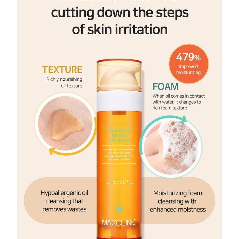 MAXCLINIC Calendula Biome Oil Foam