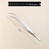 Popular Stainless Steel Tweezers with Silicone Tips for Reptile Feeding and Aquatic Plant Care