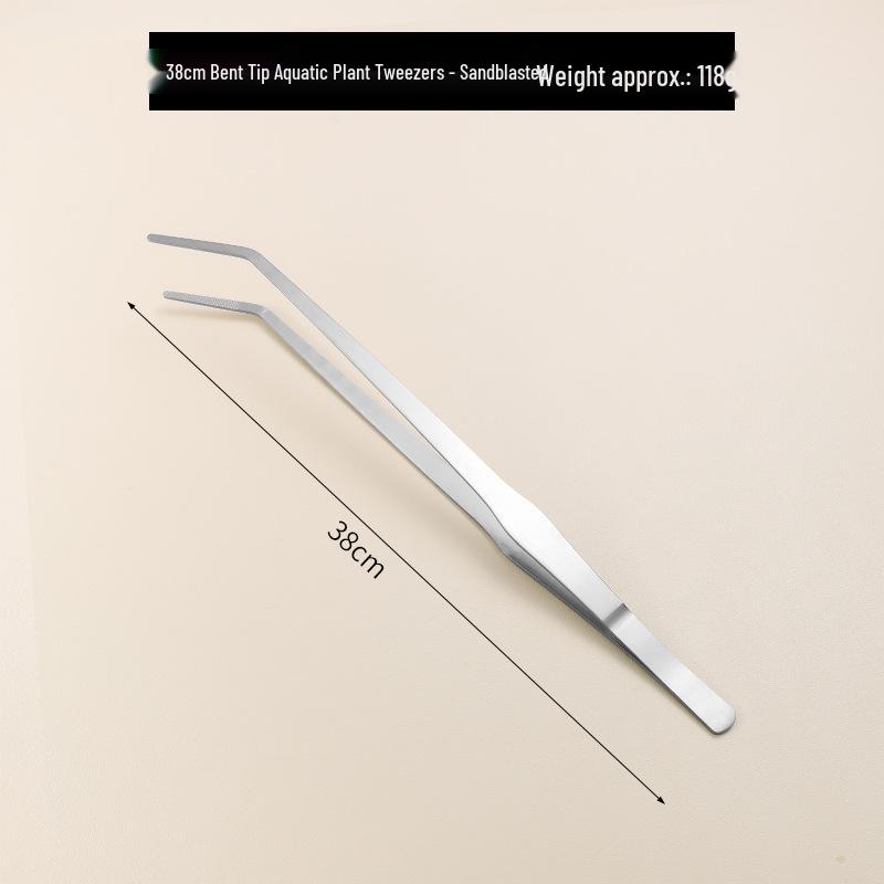 Popular Stainless Steel Tweezers with Silicone Tips for Reptile Feeding and Aquatic Plant Care