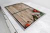 PLACA PROTETORA DE VIDRO PARA COZINHA 2x35x52 MADEIRA