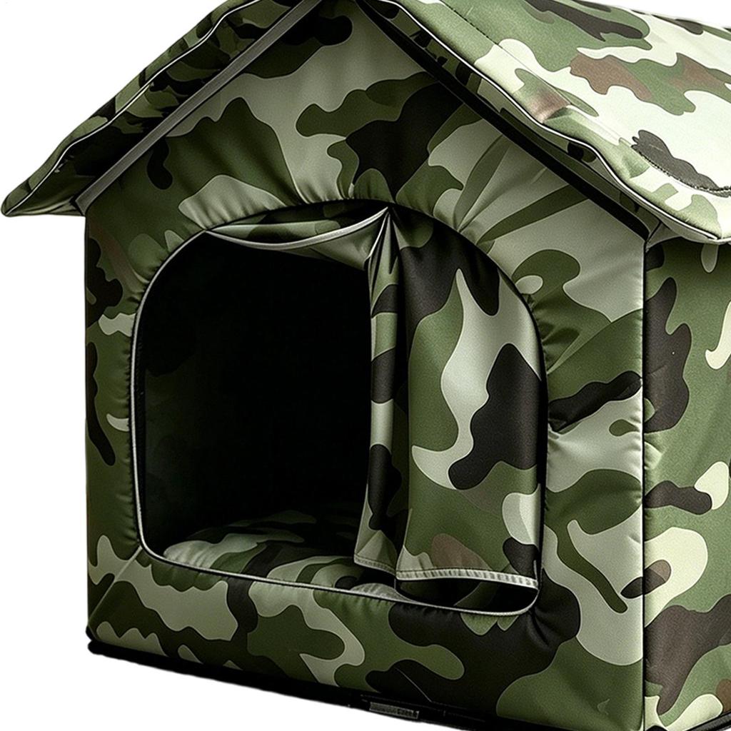 Cooling Outdoor Cat House Summer Kitten Nest Cool Down Pet Cave for Pet Parents Trainers Animal Lovers Apartment Home Office