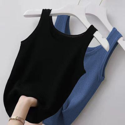 Crop Tops Seksualūs apatiniai apatiniai apatiniai apatiniai moteriški Summer Camisole Black White Top Y2k apatiniai marškinėliai Sleep Vest Bralette Plus Size Camis