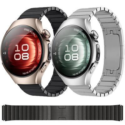 22mm Stainless Steel Strap for Huawei Watch GT5 Pro/GT5/5 4 3 46mm Metal Wristband Correa for Amazfit GTR 47mm/GTR 4/Bip 6 Band