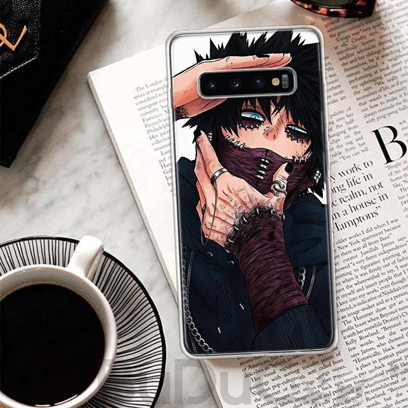 Dabi MHA My Hero A-Academy Kryt Pro Samsung Galaxy S8 S9 Plus S10 Lite Note 8 9 10 Pro 20 Ultra S7 Edge M11 M21 M32 M51 Potisk C