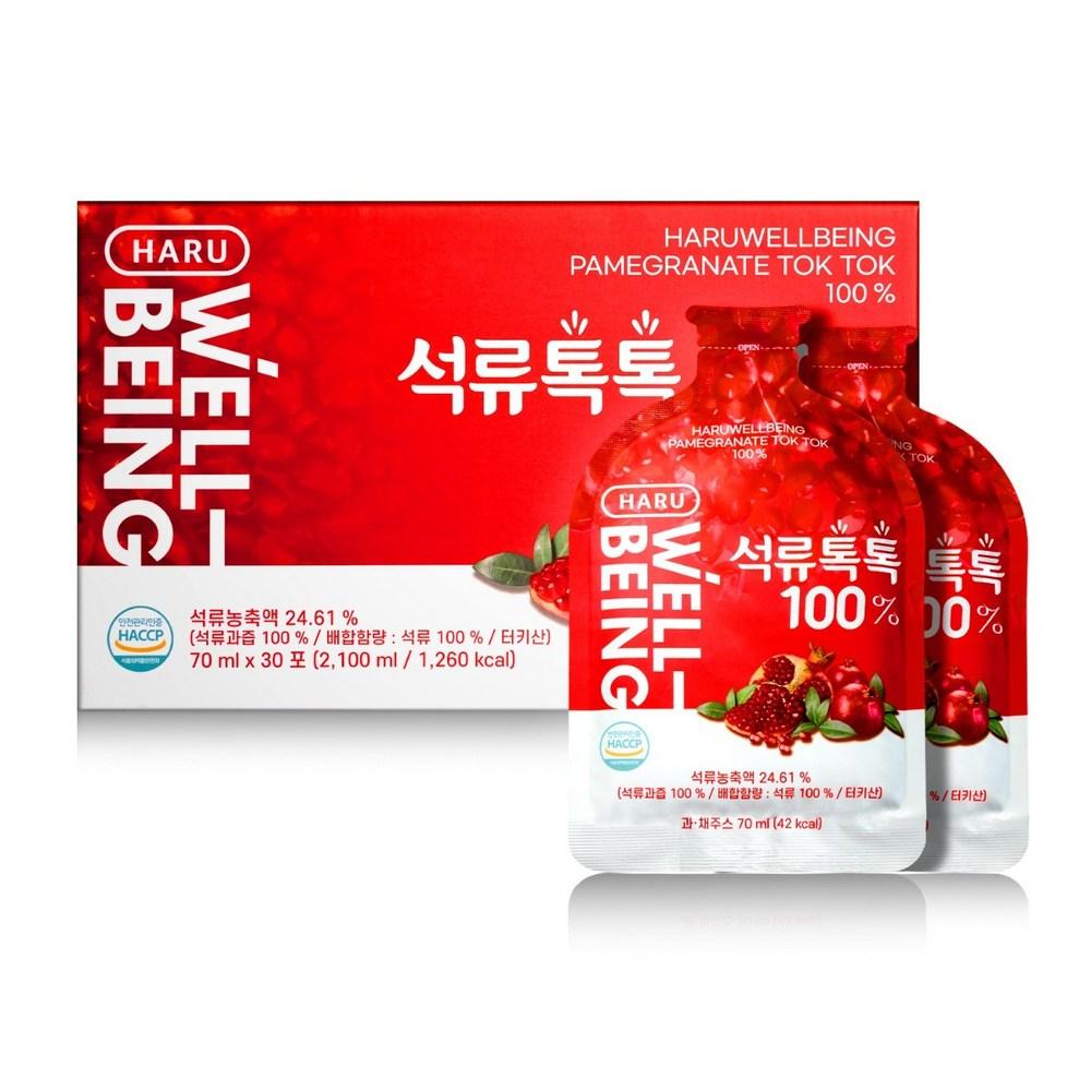 Haru Wellbeing Pomegranate Toktok 100% Pomegranate Juice Extract Concentrate 2.1L 1 pcs