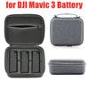 Battery Storage Bag for DJI Air 3S/3/Mavic 3/3 PRO/Classic Carrying Case Portable Handbag Battery Shockproof Box Drone Accessory