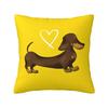 Dachshund Cushion Cover  cm Soft Sausage Badger Wiener Dog Throw Pillow Case Bedroom Decoration Bedding Sofa Pillowslip