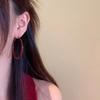 Circular Earrings - Elegant and Sophisticated Vintage Style Ear Cuffs for Autumn and Winter Ear Accessories