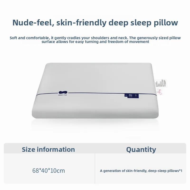 Deep Sleep Hotel Zero Pressure Core Memory Foam Pillow Memory Foam Orthopedic Cervical Pillow Neck Shoulder Pain Relief